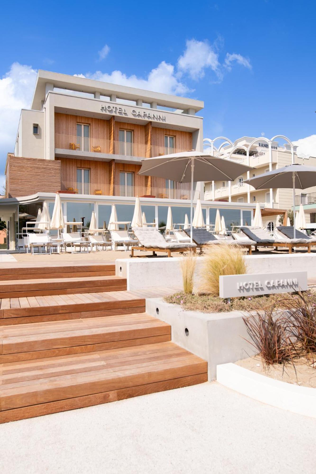 Hotel Capanni Bellaria-Igea Marina Exterior foto