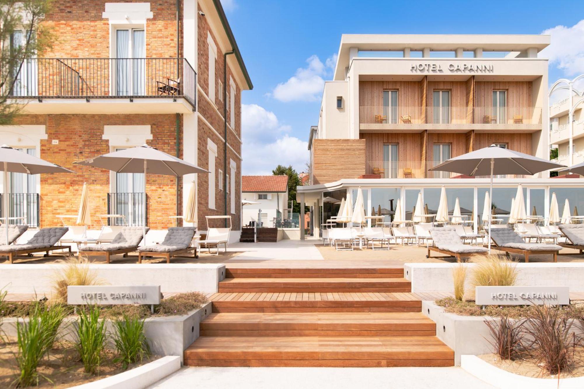 Hotel Capanni Bellaria-Igea Marina Exterior foto
